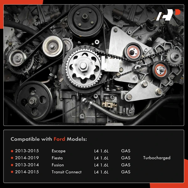 7 Pcs Timing Belt Kit for Ford Escape Fiesta Fusion Transit Connect