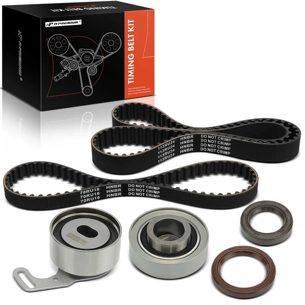 6 Pcs Timing Belt Kit for 1992-1996 Honda Prelude