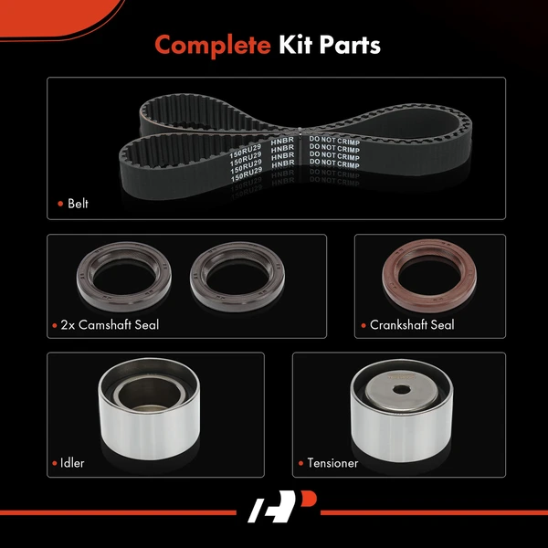 6 Pcs Timing Belt Kit for Chrysler Sebring Dodge Avenger Plymouth Neon 2.0L Gas