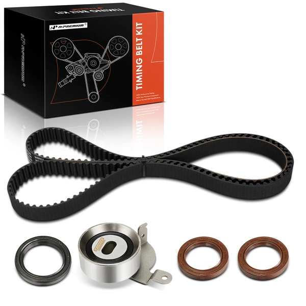 5 Pcs Timing Belt Kit for Honda Accord 1995-1997 2.7L GAS SOHC Naturally Aspirated