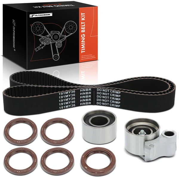 8 Pcs Timing Belt Kit for Toyota 4Runner 1996-2002 T100 Tacoma Tundra V6 3.4L GAS