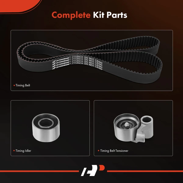 Timing Belt & Component Kit for Lexus GS400 GX470 SC400 Toyota 4Runner Sequoia