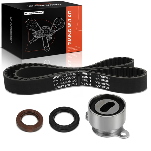 4 Pcs Timing Belt Kit for Honda Civic 1992-1995 L4 1.5L VX GAS