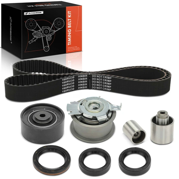 8 Pcs Timing Belt Kit for 2010-2013 Audi A3