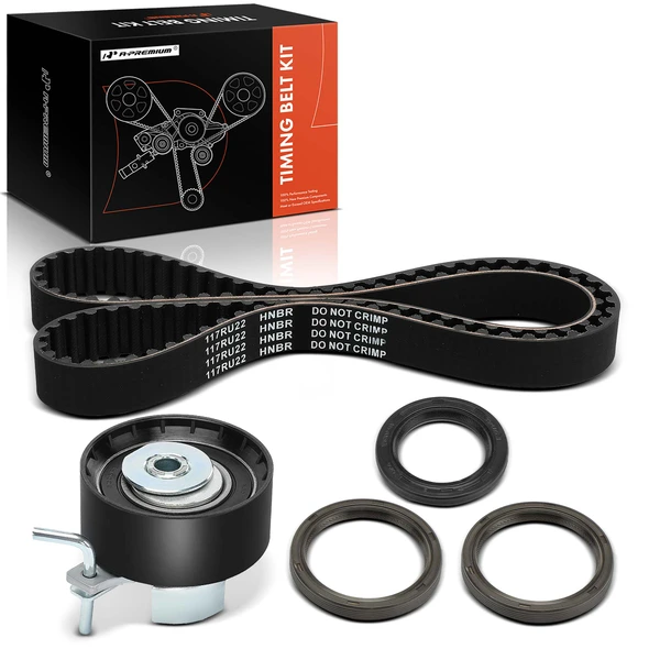 5 Pcs Timing Belt Kit for Ford Fiesta 2011-2019 1.6L GAS