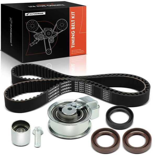 6 Pcs Timing Belt Kit for 1999-2005 Audi A4 Quattro
