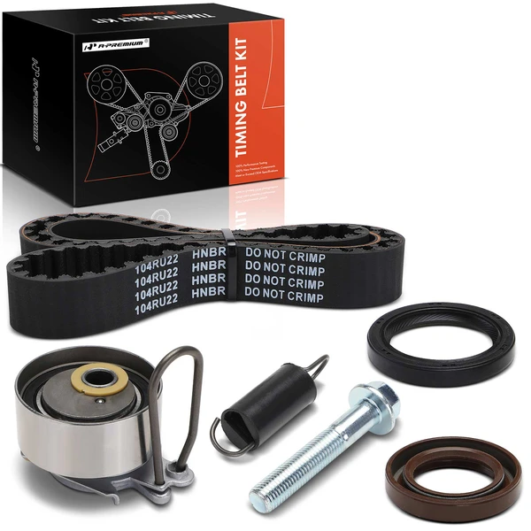 4 Pcs Timing Belt Kit for Honda Civic 2001-2005 L4 1.7L SOHC