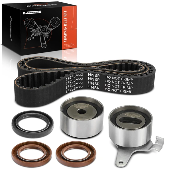 6 Pcs Timing Belt Kit for Kia Rio 2001-2005 L4 1.5L 1.6L GAS DOHC