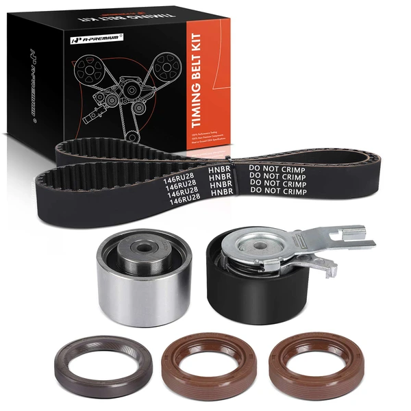 6 Pcs Timing Belt Kit for 2003-2005 Volvo XC90