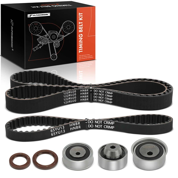 7 Pcs Timing Belt Kit for 2004-2006 Mitsubishi Galant
