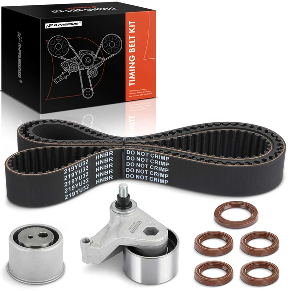 8 Pcs Timing Belt Kit for Hyundai Santa Fe 07-09 Kia Optima Rondo Magentis 2.7L