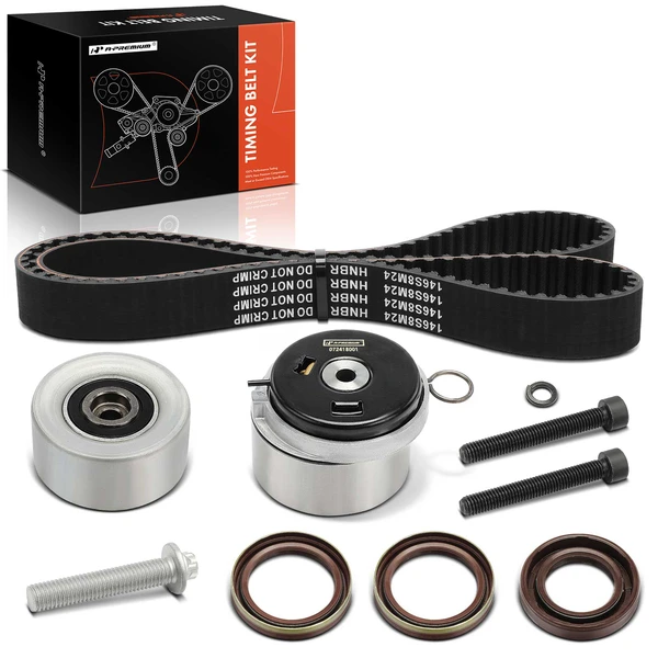 8 Pcs Timing Belt Kit for Chevrolet Aveo 09-11 Cruze Pontiac Saturn Suzuki DOHC