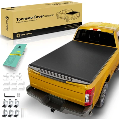 5 FT Soft Roll-up Short Truck Bed Tonneau Cover