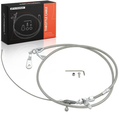 47.24 Inch Braided Stainless Steel Transmission Kickdown Cable