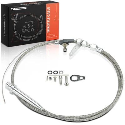 41.34 Inch Braided Stainless Steel Kickdown Cable