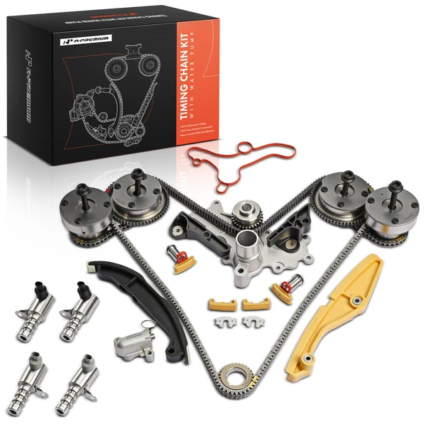 22 Pcs Engine Timing Chain Kit for 2011-2012 2015-2016 Ford F-150