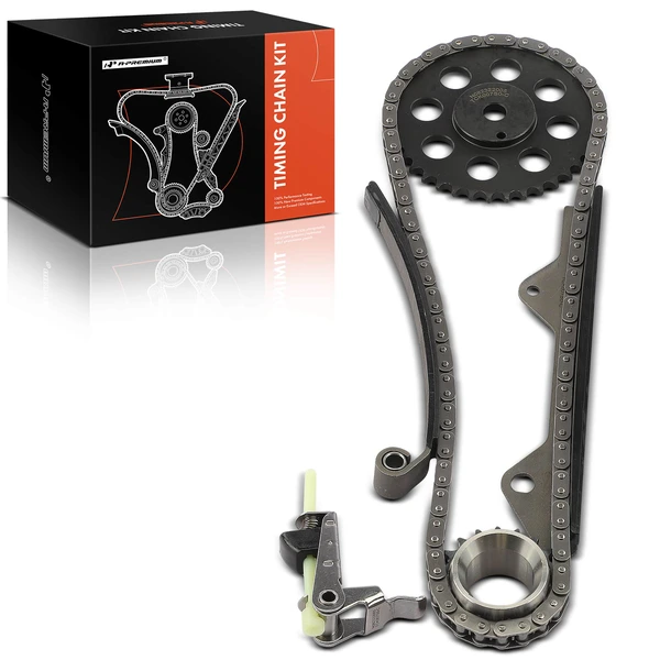 6 Pcs Engine Timing Chain Kit for Chevy LUV 1976-1982 Buick Opel Isuzu Pickup