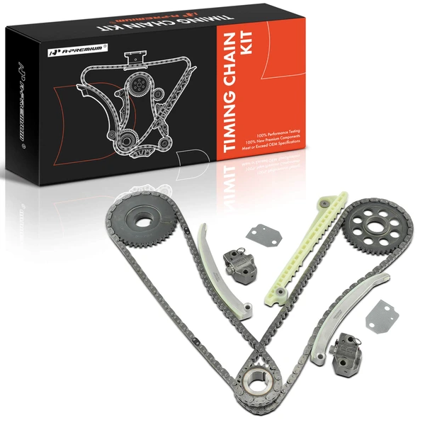 11 Pcs Engine Timing Chain Kit for 2002-2005 Mercury Mountaineer