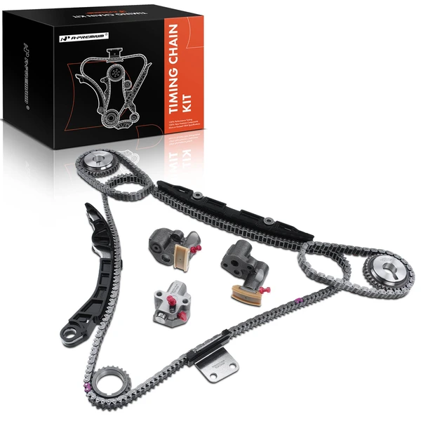 12 Pcs Engine Timing Chain Kit for 2002-2003 Nissan Altima