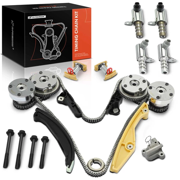 21 Pcs Timing Chain & Component Kit for Ford F-150 2013-2014 Lincoln MKT V6 3.7L