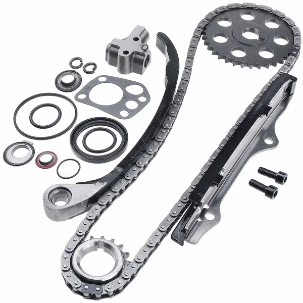 18 Pcs Engine Timing Chain Kit for 1995-1997 Nissan Pickup