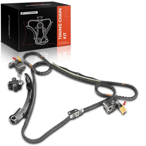 9 Pcs Engine Timing Chain Kit for 2004-2008 Nissan Maxima