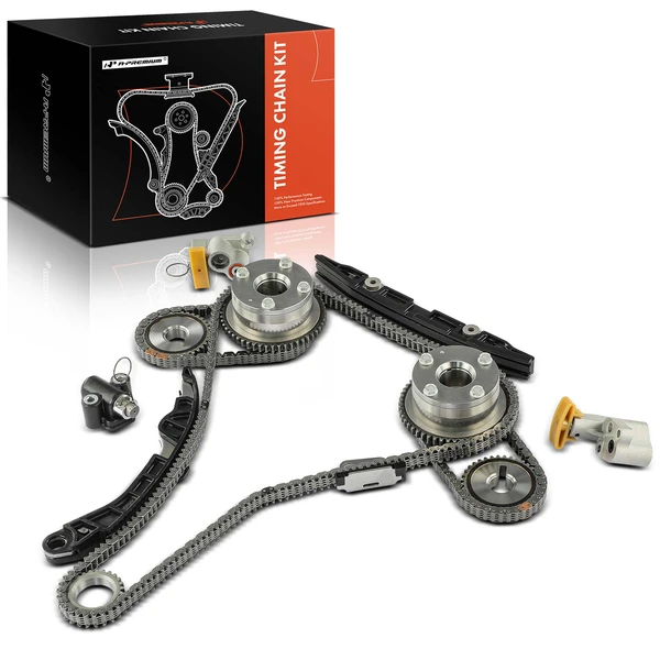 14 Pcs Engine Timing Chain Kit for Nissan Maxima 2004-2008 Altima Quest V6 3.5L