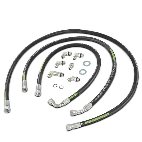 3 Pcs Transmission Cooler Lines for Chevy Silverado 2500 HD GMC Sierra 3500 6.6L