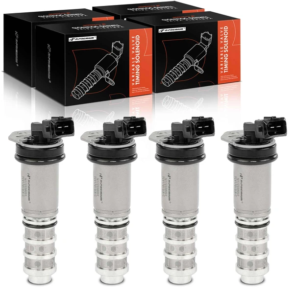 4 Pcs Intake & Exhaust Engine Variable Valve Timing VVT Solenoid for 2011-2015 BMW 335i