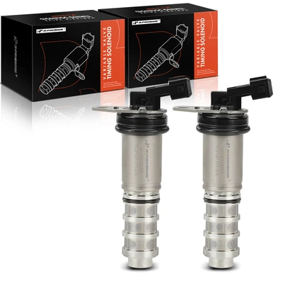 2 Pcs Intake & Exhaust Engine Variable Valve Timing VVT Solenoid