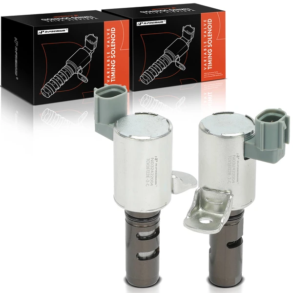 2 Pcs Engine Variable Valve Timing VVT Solenoid for 2011-2019 Ford Fiesta