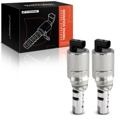 2 Pcs Intake & Exhaust Engine Variable Valve Timing VVT Solenoid