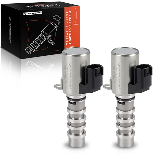 2 Pcs Engine Variable Valve Timing VVT Solenoid for 2009-2017 Nissan 370Z