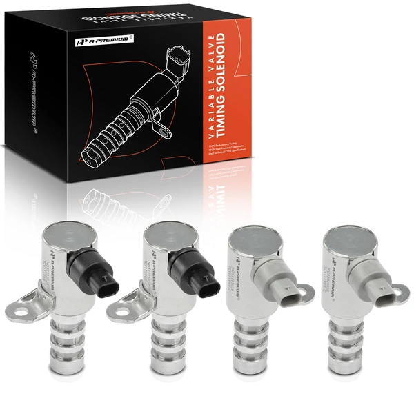 4 Pcs Intake & Exhaust Engine Variable Valve Timing Solenoid for Ford Lincoln
