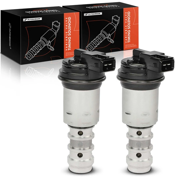 2 Pcs Intake & Exhaust Engine Variable Valve Timing VVT Solenoid for 2000-2010 BMW X5