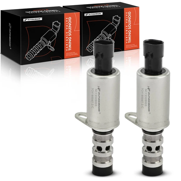 2 Pcs Intake & Exhaust Engine Variable Valve Timing VVT Solenoid for 2009-2011 Chevrolet Aveo5