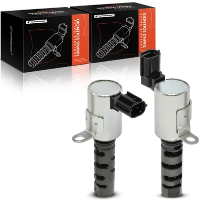 2 Pcs Intake & Exhaust Engine Variable Valve Timing (VVT) Solenoid