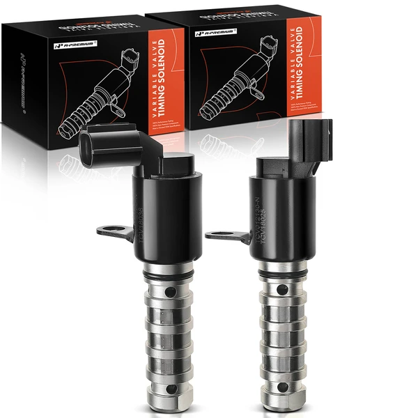 2 Pcs Intake & Exhaust Variable Valve Timing Solenoid for 2013-2018 Hyundai Santa Fe Sport