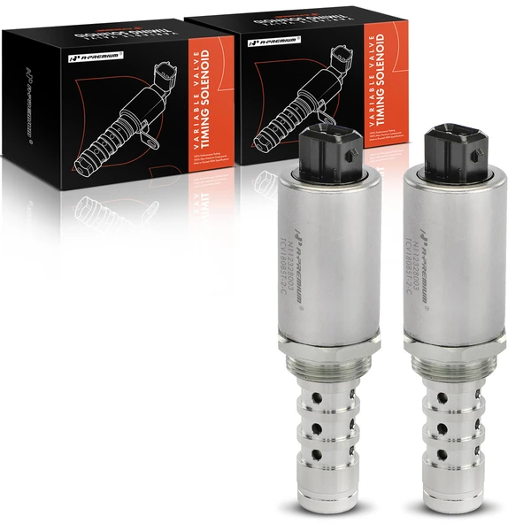 2 Pcs Intake & Exhaust Engine Variable Valve Timing VVT Solenoid for BMW X5 2002-2003 Z8