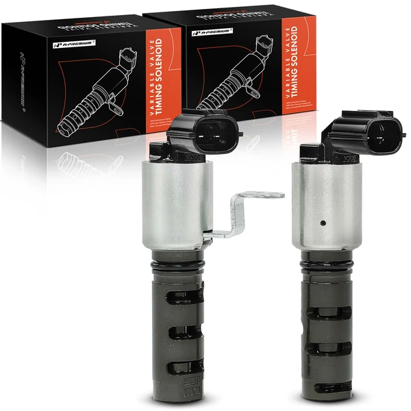 2 Pcs Intake & Exhaust Engine Variable Valve Timing VVT Solenoid for 2012-2015 Scion iQ