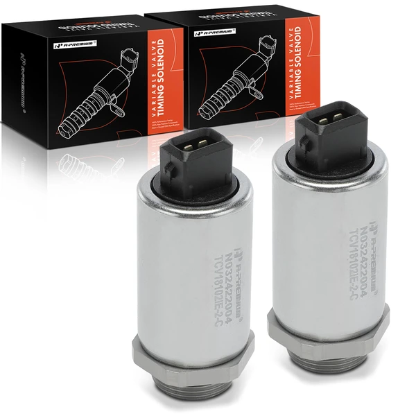 2 Pcs Engine Variable Valve Timing VVT Solenoid for 1999 BMW 528i