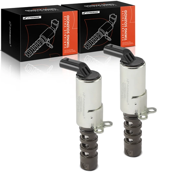 2 Pcs Engine Variable Valve Timing VVT Solenoid for 2009-2011 Audi A6