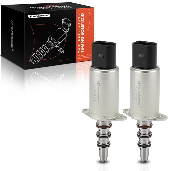 2 Pcs Engine Variable Valve Timing VVT Solenoid for 2006-2010 BMW M6