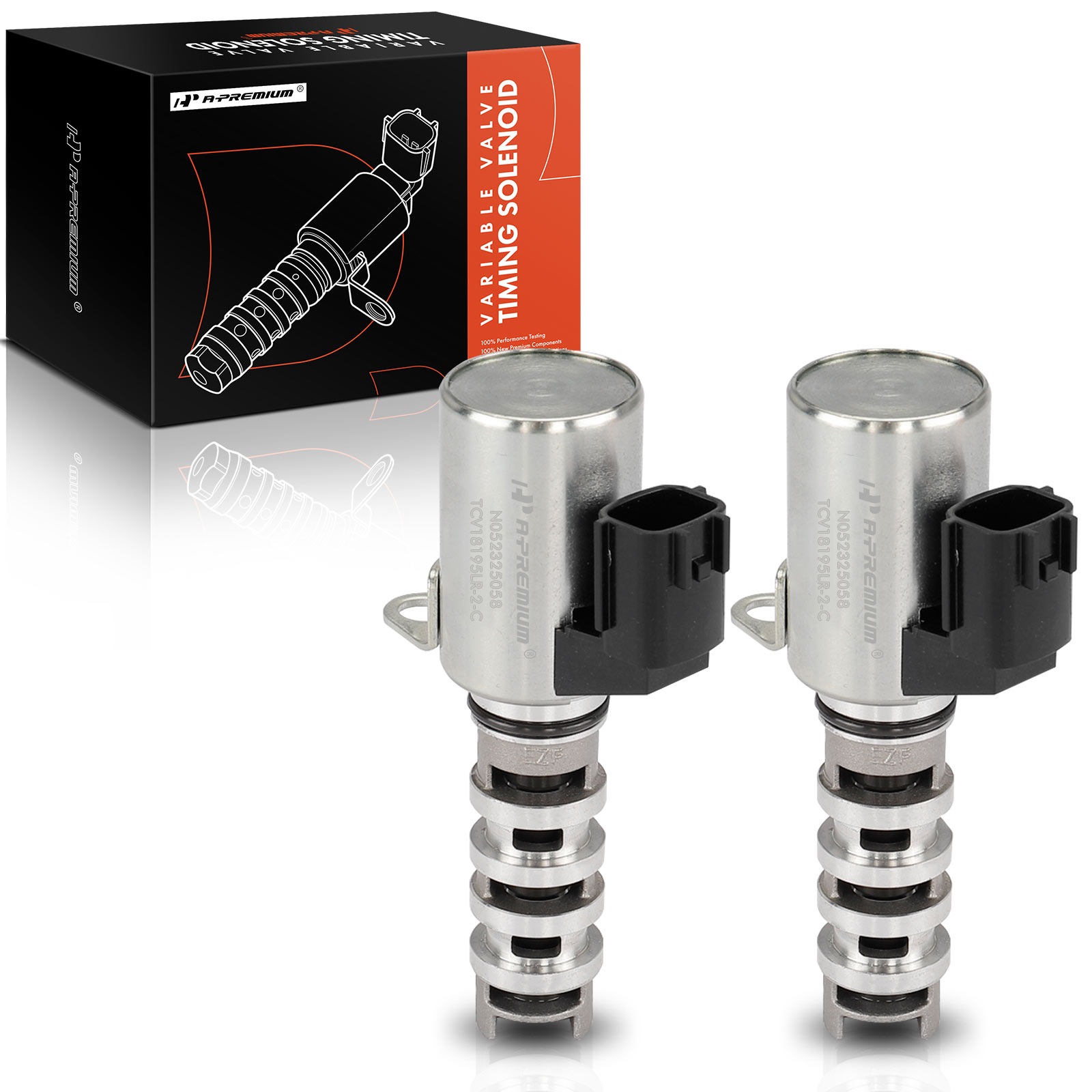 A-Premium Engine Variable Valve Timing (VVT) Solenoid Compatible With Honda CR-V CRV 2015-2019, Accord 2013-2016 & Acura TLX 2018-2020, ILX 2016-2020, L4 2.4L, Replace# 158105A2A01