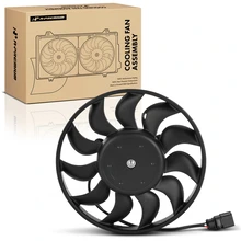 Passenger Auxiliary Engine Cooling Fan for 2005-2012 Porsche Boxster