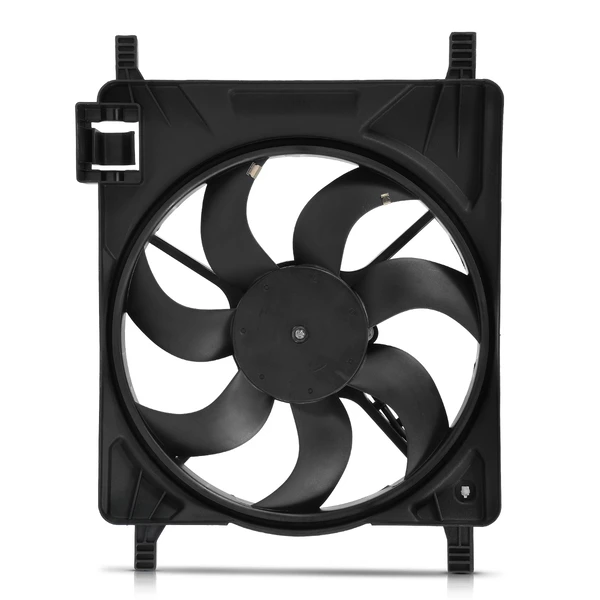 Engine Radiator Cooling Fan Assembly with Shroud for Chevrolet Spark 13-15 1.2L