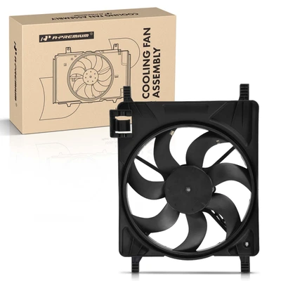Engine Radiator Cooling Fan Assembly with Shroud for 2013-2015 Chevrolet Spark