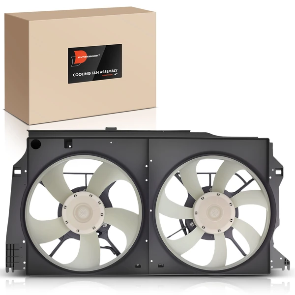 Dual Radiator Cooling Fan Assembly for Scion FR-S 13-16 Subaru BRZ 13-20 Toyota 86