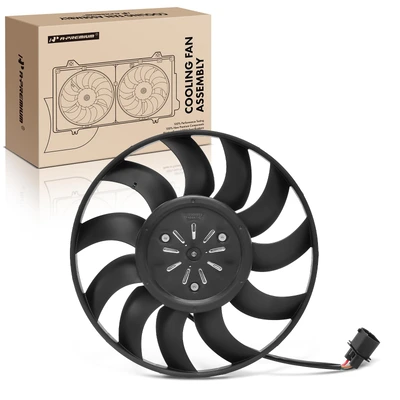 Left Engine Radiator Cooling Fan Assembly with Brushless Motor