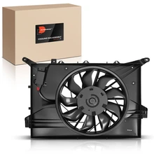 Single Radiator Cooling Fan Assembly with Brushless Motor